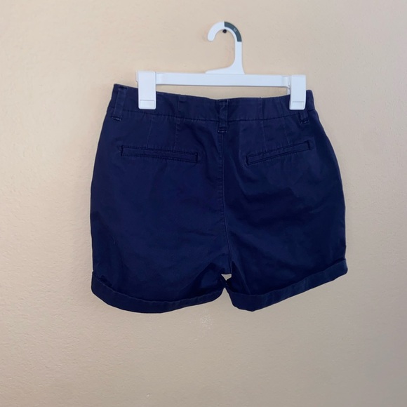 Regular fit mid rise riders blue biker fold shorts cute golf style y2k bottoms - Picture 5 of 10